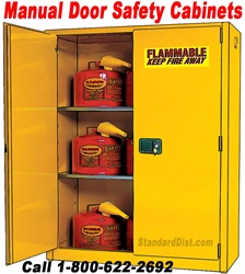 MANUAL DOOR FLAMMABLE SAFETY CABINETS (99BM)