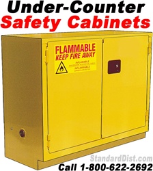 COUNTER HEIGHT SAFETY CABINETS (99BT/BK) COUNTER HEIGHT FLAMMABLE SAFETY CABINETS
