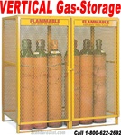 VERTICAL GAS SAFETY CABINETS (99CV) VERTICAL GAS FLAMMABLE SAFETY CABINETS