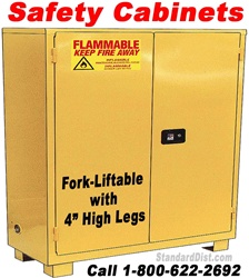 FORK-LIFTABLE FLAMMABLE SAFETY CABINETS (99FM/FS/FF)