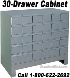 30-DRAWER STEEL CABINET (DM30A) DURHAM