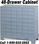48-DRAWER STEEL CABINET (DM48A) DURHAM