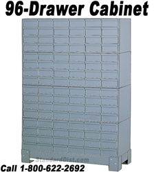 96-DRAWER STEEL CABINET (DM96A) DURHAM