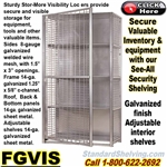 FGVIS / See-Thru Security Shelving Units