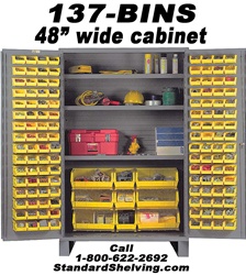 137-BIN SECURITY BIN STORAGE CABINETS (H9-137A) (H9-482137A)