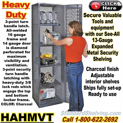 HAHMVT / See-Thru Security Tool Locker