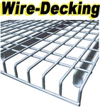 WIRE DECKING FOR PALLET RACKS, QUICK SHIP WIRE DECKING