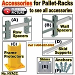 Accessories for Pallet Racks, Quick-Ship / HYACC