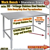 JBST4N / Stainless Steel Work Benches