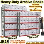Extra Heavy-Duty Archive Shelving / JKAR