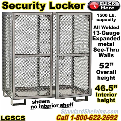 LGSCS / Security Storage Job Site Locker