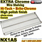 Chrome Wire Shelves / NX1AS