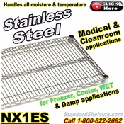 Stainless Steel Wire Shelves / NX1ES