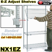 E-Z Adjustable Wire Shelves / NX1EZ