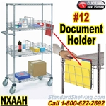Document Holder for Wire Shelves / NXAH11