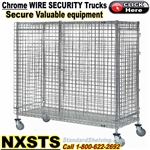 NXSTS / Chrome Security Wire Shelf Trucks