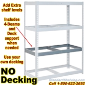 Extra NO-DECK Rivet Shelves / NXW001EL