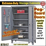 ST017 / Pegboard tool Storage Cabinets
