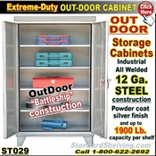 ST029 / Extreme Duty OUT-DOOR Storage Cabinet