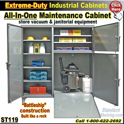 ST119 / Extreme Duty Janitorial & Maintenance Cabinet
