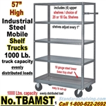 Steel 5-Shelf Trucks / TBAMST