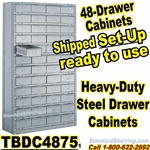 48-Drawer Steel Parts Cabinets / TBDC4875