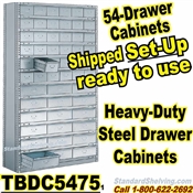 54-Drawer Steel Parts Cabinets / TBDC5475