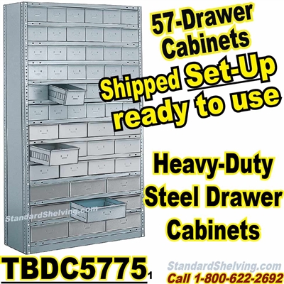 57-Drawer Steel Parts Cabinets / TBDC5775
