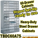 60A-Drawer Steel Parts Cabinets / TBDC60A75