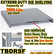 Extra Heavy-Duty Die Shelves / TBDRSF