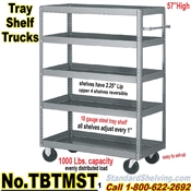 Steel Tray Shelf Trucks TBTMST