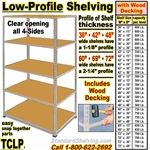 (151) Low Profile Rivet Shelving / TCLP