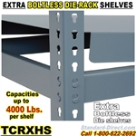 Extra Boltless Heavy-Duty Die Shelves / TCRXHSS