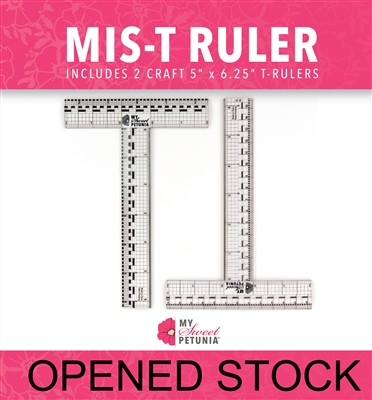 OPENED MIS-T Rulers