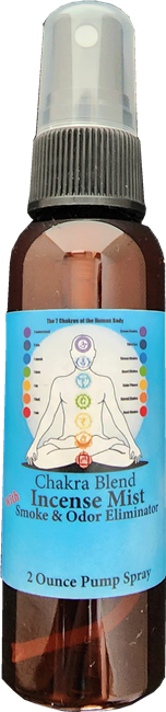 Chakra Incense Mist