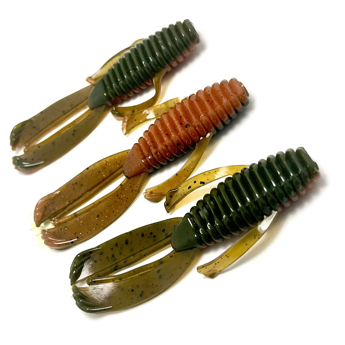 Ragin Cajun is a two toned bait which we take great pride in producing with  the highest of quality and product inspection prior to packaging. The Senko  style Assault worm is 5.25