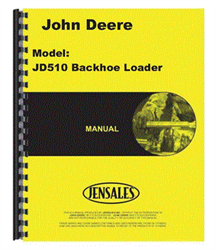 Operators Manual for John Deere 510 Tractor Loader Backhoe