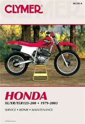 Honda XL125, XL185, XL200, XR185, XR200, TLR200 Manual