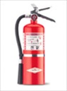 5lb Amerex BC Fire Extinguishers with wall hanger