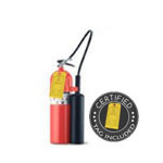 15 lb CO2 Dry Chemical Fire Extinguisher
