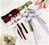 Set of 8  Silk Clip in Bows