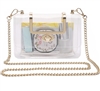 Clear Purse with Gold Accents, Game Day