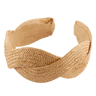 Natural Rattan Braided Headband, Very Popular!