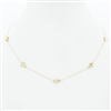 Small Cross Link Chain 16"-18" Necklace
