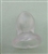 Ear tube bud, clear