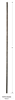 Florence Collection - 1070: 44" Hammered Round Bar Baluster  | Stair Part Pros