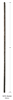 Florence Collection - 1074: 44" Large Hammered Round Bar Baluster  | Stair Part Pros