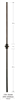 1701: Solid Plain Square Bar Baluster w/ Single Knuckle | Stair Part Pros