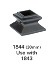 Crown Heritage Iron Shoes & Accessories - 1844: 30mm Newel Shoe | Stair Part Pros