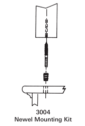 Stair Hardware & Accessories - 3004: Newel Mounting Kit | Stair Part Pros